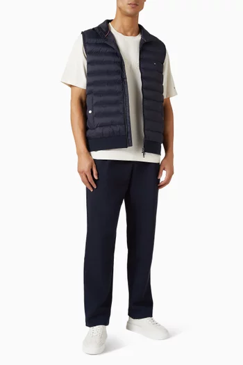 Logo Embroidery T-shirt in Cotton