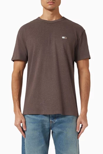 Logo Badge T-shirt in Cotton