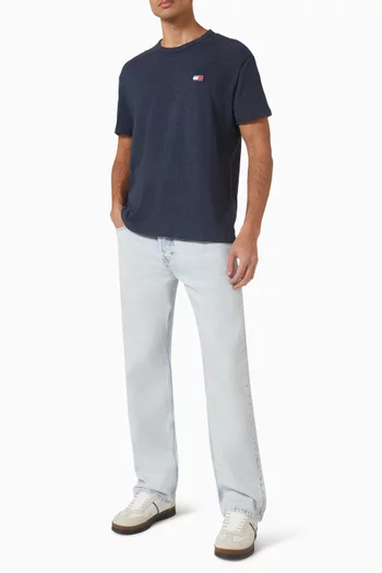 Logo Badge T-shirt in Cotton