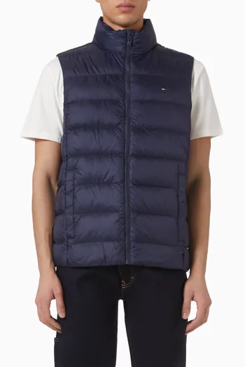 Lightweight Down Zip Vest