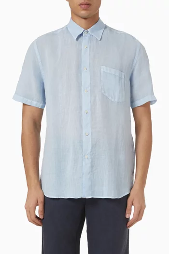Regular Fit Shirt in Linen