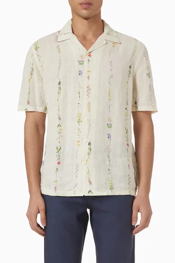 Regular Fit Shirt in Linen