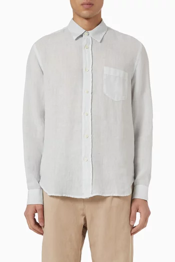 Regular Fit Shirt in Linen