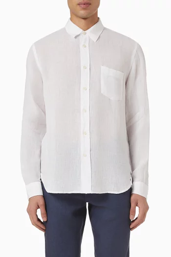 Regular Fit Shirt in Linen