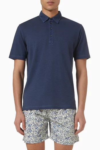Polo Shirt in Linen