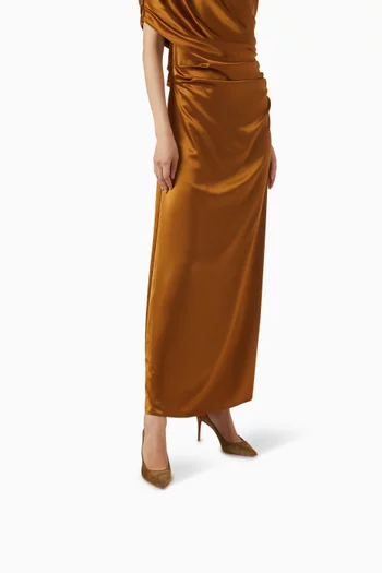 حذاء كلاسيك سبورتي كيت بكعب 85 مم جلد عجل مخملي