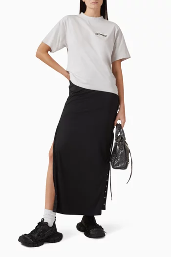 Medium-fit Masking Tape T-shirt in Jersey