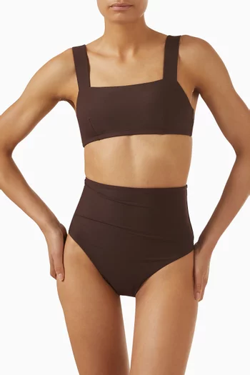 Anja II Bikini Top in Sculpteur® Fabric