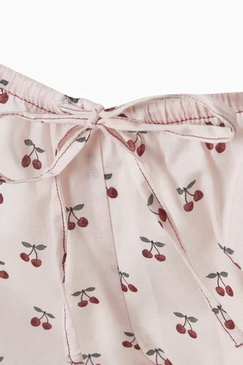 شورت برباط تضييق وخصر منخفض