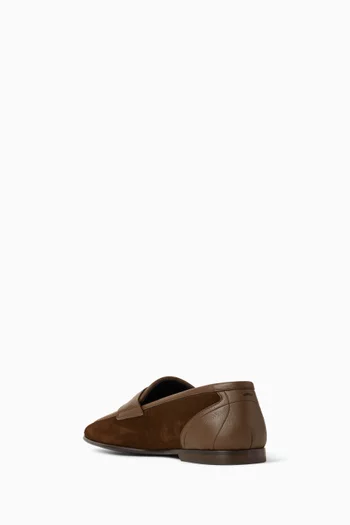 Split Calfskin Slippers