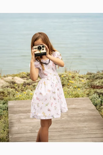 فستان صيفي ميرا بنقشة قطن