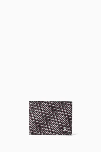 Gancini Wallet in Calfskin Leather