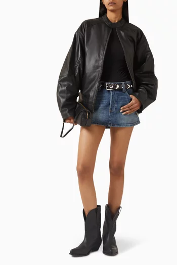 جاكيت بومبر دومينيكو جلد