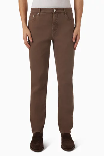 بنطال جينز بتصميم مصبوغ دينم