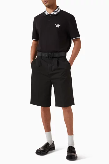 تي شيرت بولو بأوراق الغار بيكيه