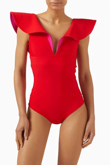 Quetzal Reversible One-piece Swimsuit