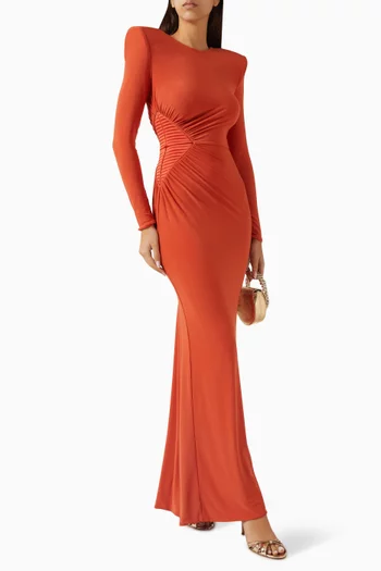 فستان سهرة ايكوس اوف سيلف جيرسيه