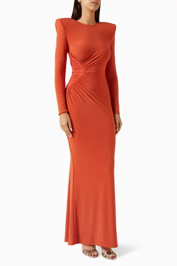 فستان سهرة ايكوس اوف سيلف جيرسيه