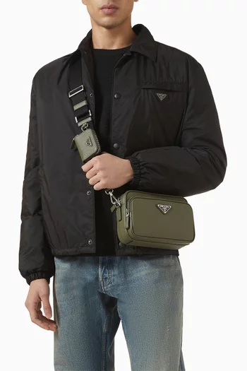 حقيبة كتف جلد سافيانو