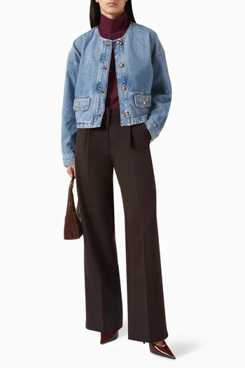 Blanche Jacket in Cotton Denim