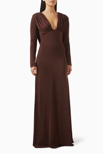 فستان لوتشيا بظهر مكشوف