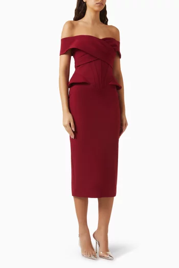 Bethany Peplum Dress