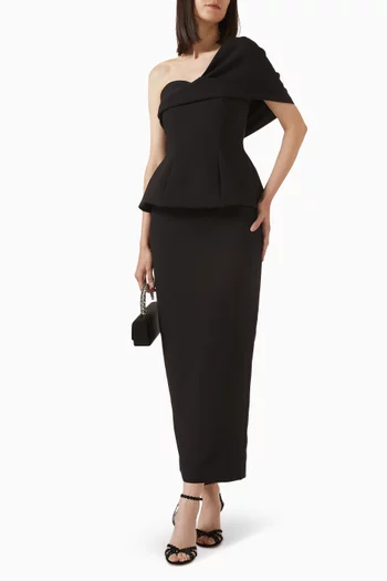 Giovanna One-shoulder Gown