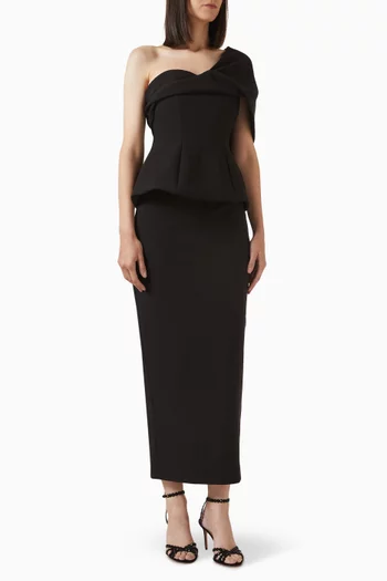 Giovanna One-shoulder Gown