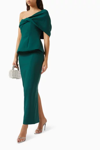 Giovanna One-shoulder Gown