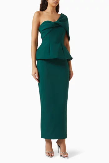 Giovanna One-shoulder Gown