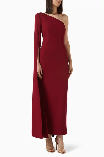 Phoebe One-shoulder Gown