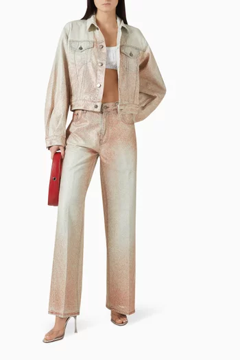 جاكيت سيمون قصير دينم