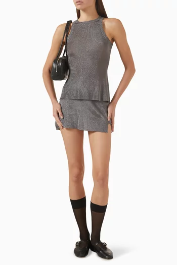 بلوزة ميلي منسوجة