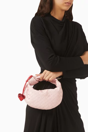 Mini Jodie Bag in Intrecciato Leather