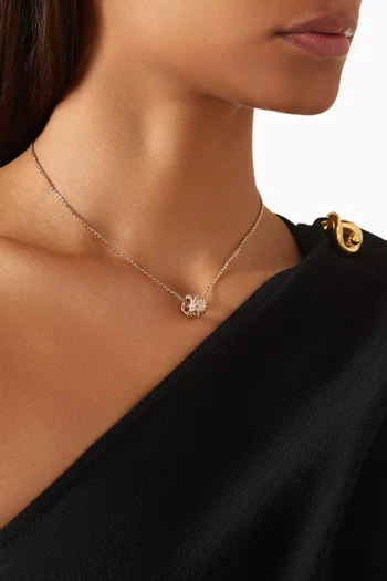 Intreccio Pendant Necklace in 18kt Gold-plated Silver