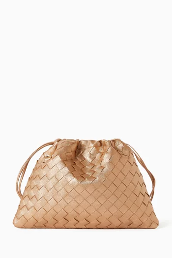 Dustbag in Intrecciato Leather