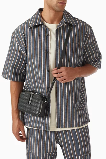 حافظة هاتف جيت اواي جلد مجدول