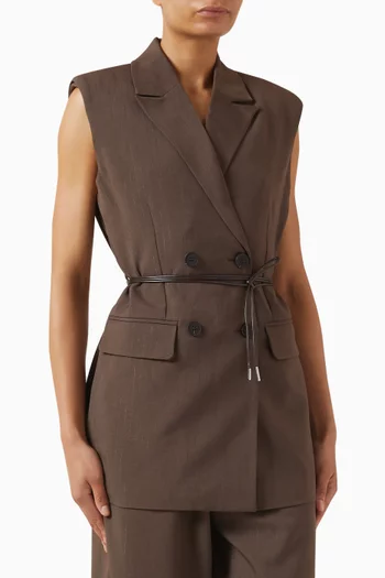 Yasshimma Belted Waistcoat