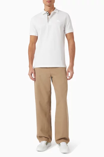 Slim Fit Polo Shirt in Cotton