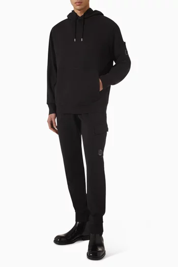 Diagonal Lens Sweatpants in Cotton Fleece