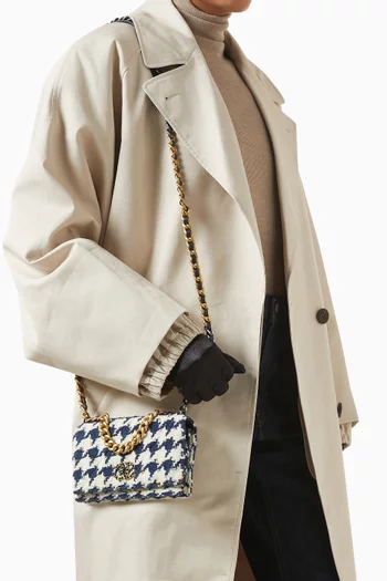 حقيبة صغيرة 19 بسلسلة تويد مبطن