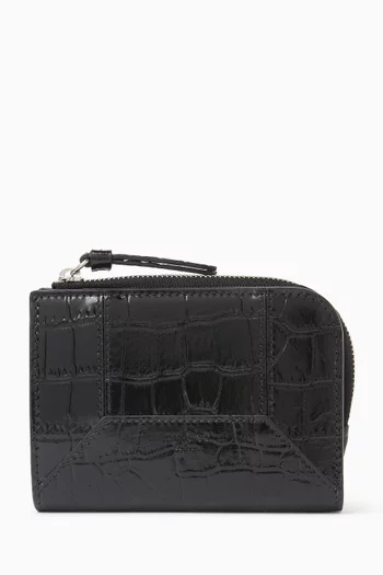 DM Compact Wallet in Leather