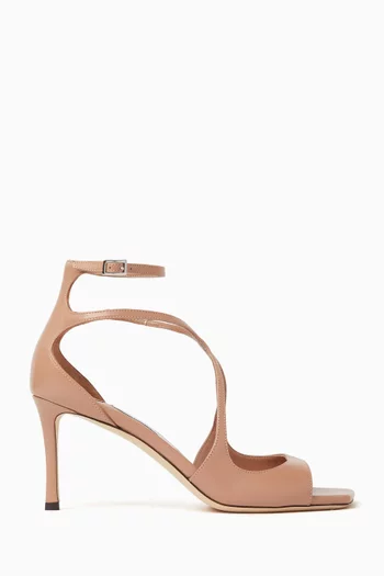 صندل آزيا بكعب 75 مم جلد