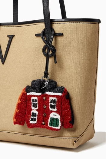 حلية هاوس بتصميم كارديغان مزيج صوف