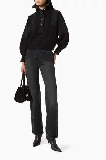 سترة ويسل مزيج صوف