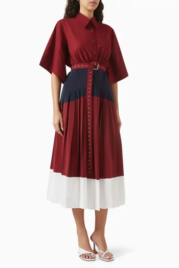 Mirage Pleated Dress