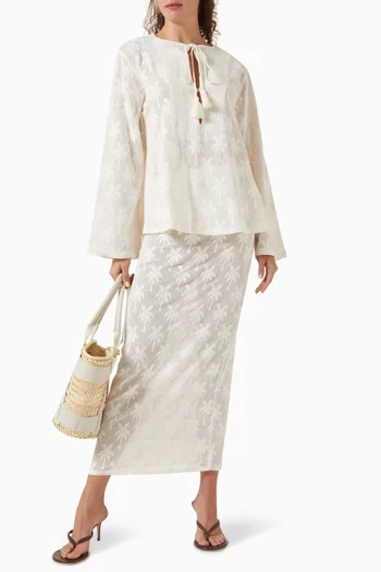 Swing Top in Cotton Lace