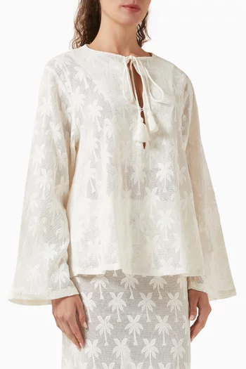 Swing Top in Cotton Lace