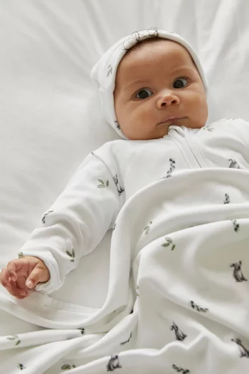 Koala Zip Sleepsuit in Bamboo & Cotton