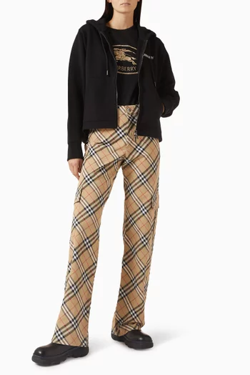 Harper Logo Hoodie in Cotton